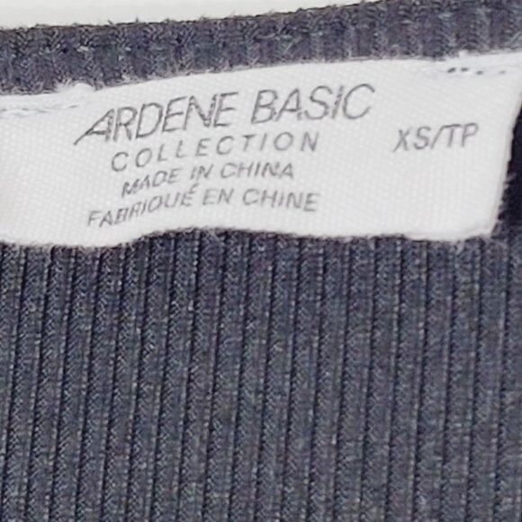 ๐ธ XS Ardene Charcoal Midi Wrap Dress๐ธ - Picture 5 of 9